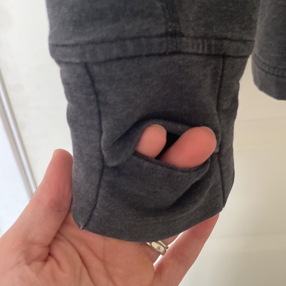 Lululemon Gratitude Grey Wrap Jacket Size 4 - Picture 4 of 10
